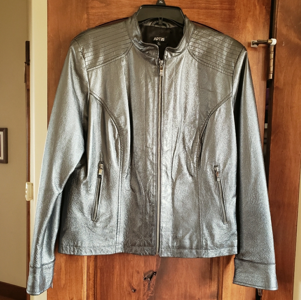 Real leather jacket